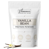 Just Ingredients Vanilla Protein Powder bottle for smooth shakes and daily protein