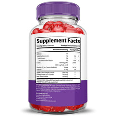 Justified Laboratories Ultra Quick Keto ACV Gummies closeup highlighting chewy texture and flavor.