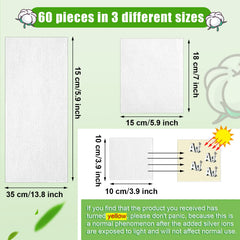 Three sizes in Jutom kit arranged for flexible coverage
