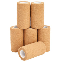 Juvale cohesive wrap demonstrating winter support with skin-friendly comfort