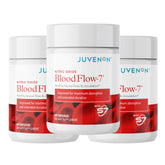 Juvenon BloodFlow-7 bottle front showing nitric oxide support