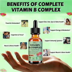 JUIWEFKK Vitamin B Complex liquid drops for the whole family’s daily routine