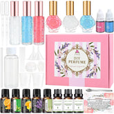 JUYRLE perfume making kit box and tools for at-home fragrance crafting