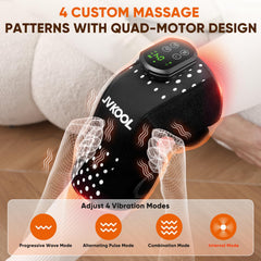 JVKOOL 4D vibration mode delivers deep relaxation and knee circulation boost