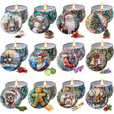 JXDLSQ Christmas Coco Cake candle for cozy living room ambiance