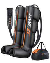 JZBRAIN sequential air compression boot front view for leg recovery and improved circulation.