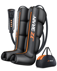 JZBRAIN sequential air compression boot front view for leg recovery and improved circulation.