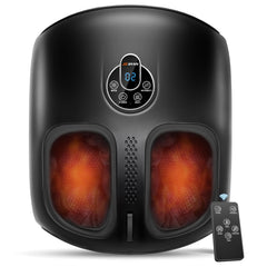JZBRAIN Shiatsu Foot Massager front view with heat for soothing feet.
