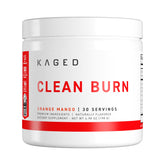 Kaged Clean Burn bottle front for everyday workouts