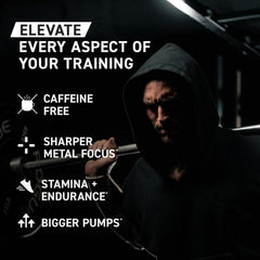 Pouring Kaged preworkout into a shaker for quick mix