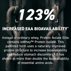 Gluten-free and non-GMO formula shown on label for clean protein intake