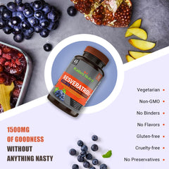 Kaibro Nutra ingredient panel with green tea and acai berry components