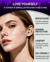 KAIFONG 27dB earplugs provide clear protection in loud venues.