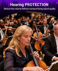 KAIFONG earplugs in XS–L ensure a precise, comfortable seal.