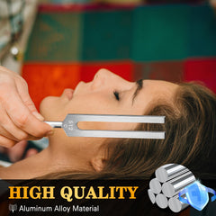 KAIGESZAD 512Hz tuning fork for bright resonance during sound therapy.
