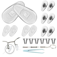 KaiserNgu almohadillas nasales anti deslizantes para gafas, mejor ajuste diario