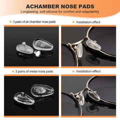 KaiserNgu destornillador 3 en 1 para gafas, montaje sencillo