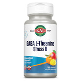 KAL GABA L-Theanine bottle promoting relaxed mood support.