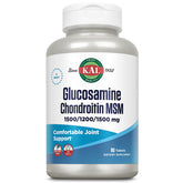 KAL Glucosamine Chondroitin MSM bottle front supports daily joint mobility.