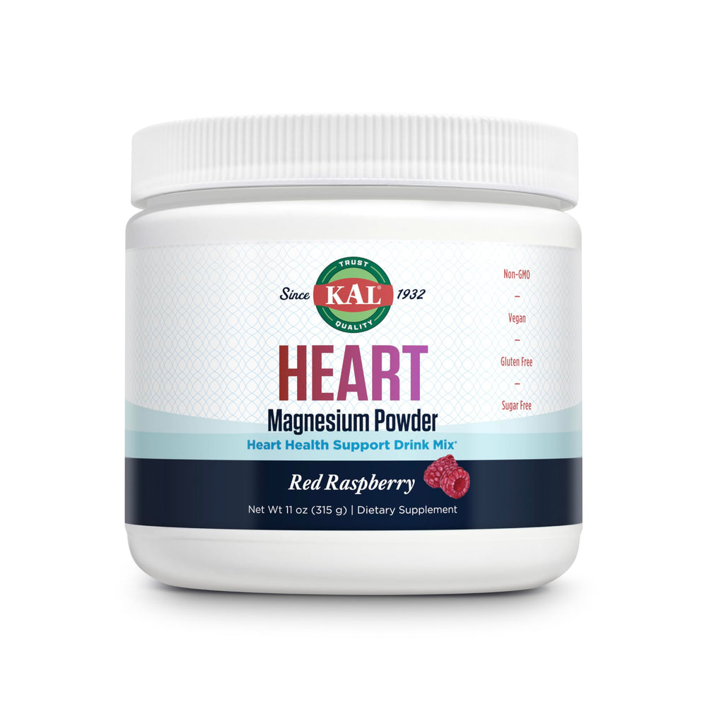 KAL Heart Magnesium Powder bottle ready for daily heart support.