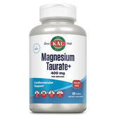 KAL Magnesium Taurate Plus bottle showing high-absorption formula for daily support