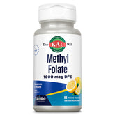 KAL Methyl Folate 1000mcg bottle for convenient daily supplement supporting heart and brain health