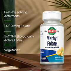 KAL Methyl Folate eco PCR bottle emphasizes sustainable recycled plastics