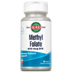 KAL metilfolato ActivTab, tableta de disolución rápida para uso diario.