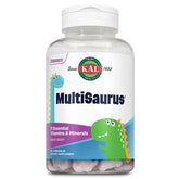 KAL MultiSaurus kids chewables bottle: tasty daily immune-supporting vitamin boost for kids.