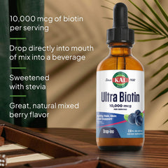 KAL Ultra Biotin eco packaging with PCR bottle.