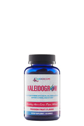 Kaleidoscope Miracle Drops Kaleidogrow bottle for daily hair nourishment and easy supplementation.
