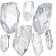 Kalifano quartz points bundle with 500+ carats for crystal collection and energy work
