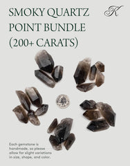 KALIFANO information card included with smoky quartz points