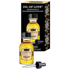 KAMA SUTRA Oil of Love Vanilla Creme bottle, kissable warming foreplay