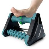 Kandwin icing plantar fasciitis ice roller provides cooling relief for the foot.