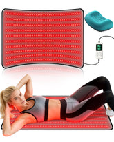 Kaoudt red light therapy mat back coverage for targeted relaxation and circulation support.