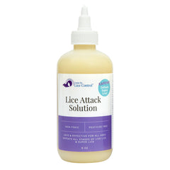 Kapow 8oz head lice shampoo bottle, ready for family use with a gentle, effective formula.