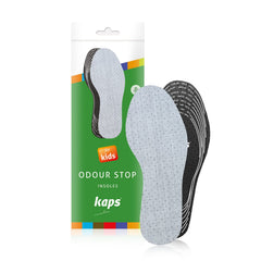 Kaps Odour Stop Kids plantillas terry natural para pies frescos y cómodos