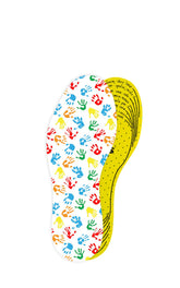 Kaps plantillas infantiles, corte para talla 23 cm, ajuste personalizado para calzado.