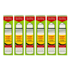 Katinko external analgesic oil roll-on bottle closeup for fast cooling relief.