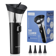 KAUGIC Manual Ear Wax Cleaner close-up showing ergonomic grip and precise nozzle control