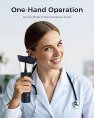 Controlled water-flow feature shown for gentle, targeted ear cleaning.