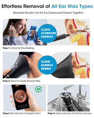 KAUGIC ear cleaner flush action demonstrates gentle irrigation for safe cleaning.