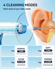 KAUGIC six-LED lights brighten the ear canal
