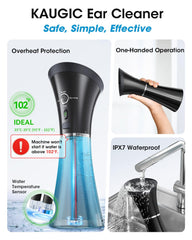 KAUGIC temperature indicator ensures safe, mindful cleaning sessions.