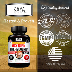 Kaya Naturals Oxy Burn energy scene during workouts.