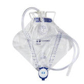 Kendall Curity Dover bag with closed-system for sterile urinary drainage.
