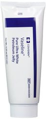Vaselina Kendall Ultra Blanca en tres tubos, emoliente suave para piel sensible.