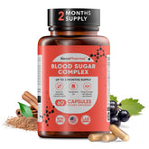 KeosPharma Blood Sugar Complex bottle ready for daily use, supporting overall vitality.