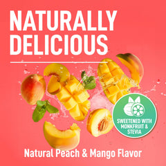 Keppi Electrolytes powder stirred in water for refreshing hydration.